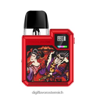 Digiflavor Digi-Q Pod-Kit Samurai-Rot R66BF50 Digiflavor Geekvape Disposable